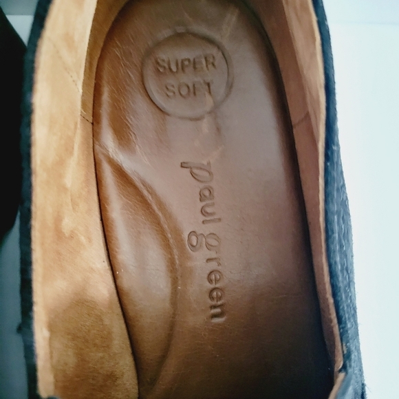NEW Paul Green Sadie Loafer Black Suede Size 9.5 US - Picture 5 of 7